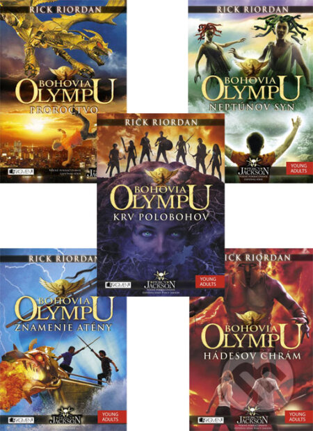Kniha: Bohovia Olympu (1. - 5. časť) (Rick Riordan) Kniha: Bohovia Olympu (1. - 5. časť) (Rick Riordan)