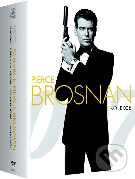 Film: Pierce Brosnan kolekce (Martin Campbell, Roger Spottiswoode, Michael Apted a Lee Tamahori) (DVD). Bonton Film, 2015 Film: Pierce Brosnan kolekce (Martin Campbell, Roger Spottiswoode, Michael Apted a Lee Tamahori) (DVD). Bonton Film, 2015