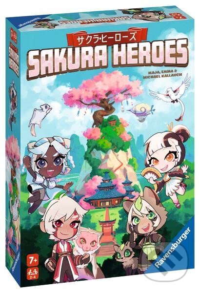 Spoločenská hra: Sakura Heroes (Ravensburger). Ravensburger, 2023 Spoločenská hra: Sakura Heroes (Ravensburger). Ravensburger, 2023