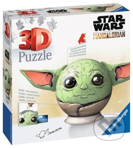 Puzzle: Star Wars: Baby Yoda s ušima (Ravensburger). Ravensburger, 2023 Puzzle: Star Wars: Baby Yoda s ušima (Ravensburger). Ravensburger, 2023