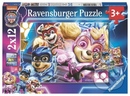 Puzzle: Tlapková patrola ve velkofilmu (Ravensburger). Ravensburger, 2023 Puzzle: Tlapková patrola ve velkofilmu (Ravensburger). Ravensburger, 2023