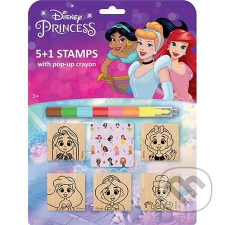 Razítka 5+1 s voskovkou: Disney Princezny (Jiří Models). Jiří Models, 2023 Razítka 5+1 s voskovkou: Disney Princezny (Jiří Models). Jiří Models, 2023