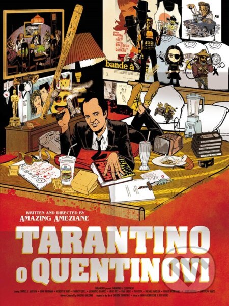 Kniha: Tarantino o Quentinovi (Amazing Améziane). Garamond, 2023 Kniha: Tarantino o Quentinovi (Amazing Améziane). Garamond, 2023