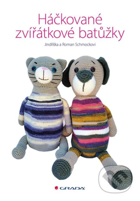 Kniha: Háčkované zvířátkové baťůžky (Jindřiška Schmocková a Roman Schmock). Grada, 2023 Kniha: Háčkované zvířátkové baťůžky (Jindřiška Schmocková a Roman Schmock). Grada, 2023