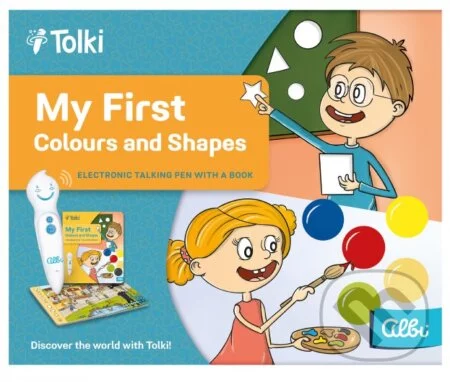 Tolki Pen + book My first colours, Albi