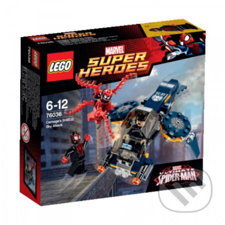 LEGO Super Heroes 76036 Carnagův vzdušný útok na SHIELD, LEGO, 2015
