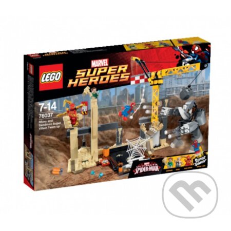 LEGOSuper Heroes 76037 Superzlosynovia Rhino a Sandman, LEGO, 2015