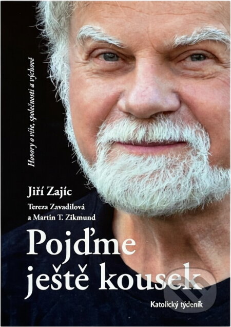 Kniha: Pojďme ještě kousek : hovory o víře, společnosti a výchově (Jiří Zajíc, Martin T. Zikmund a Tereza Zavadilová). Katolický týdeník, 2021 Kniha: Pojďme ještě kousek : hovory o víře, společnosti a výchově (Jiří Zajíc, Martin T. Zikmund a Tereza Zavadilová). Katolický týdeník, 2021