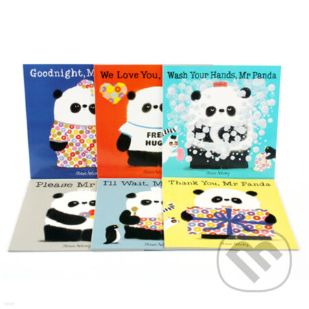 Kniha: Mr. Panda 6-book Shrink-wrapped set (Steve Antony). Hachette Childrens Group, 2023 Kniha: Mr. Panda 6-book Shrink-wrapped set (Steve Antony). Hachette Childrens Group, 2023