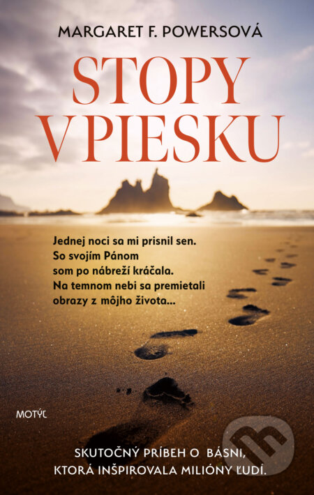 Kniha: Stopy v piesku (Margaret F. Powers). Motýľ, 2023 Kniha: Stopy v piesku (Margaret F. Powers). Motýľ, 2023