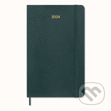 Moleskine – 12-mesačný plánovací diár Boa 2024 v darčekovej krabici - zelený (Moleskine). Moleskine, 2023 Moleskine – 12-mesačný plánovací diár Boa 2024 v darčekovej krabici - zelený (Moleskine). Moleskine, 2023