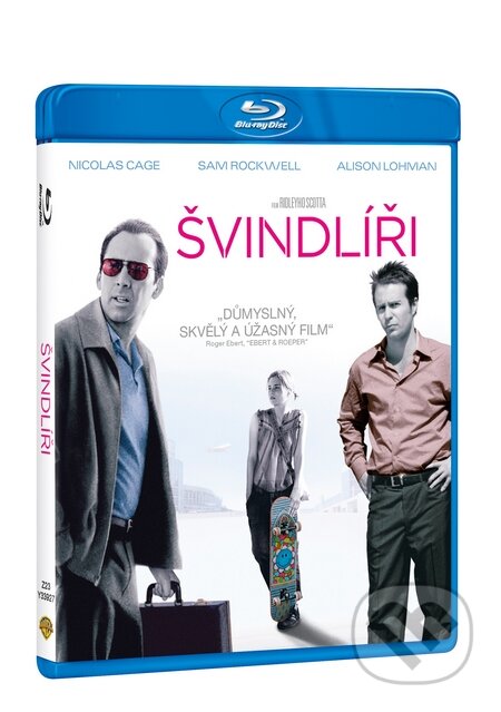 Film: Švindlíři (Ridley Scott) (Blu-ray). Magicbox, 2015 Film: Švindlíři (Ridley Scott) (Blu-ray). Magicbox, 2015