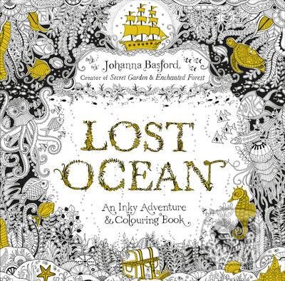 Kniha: Lost Ocean (Johanna Basford). Ebury, 2015 Kniha: Lost Ocean (Johanna Basford). Ebury, 2015
