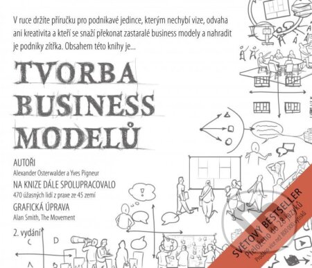 Kniha: Tvorba business modelů (Alexander Osterwalder a Yves Pigneur). BIZBOOKS, 2015 Kniha: Tvorba business modelů (Alexander Osterwalder a Yves Pigneur). BIZBOOKS, 2015
