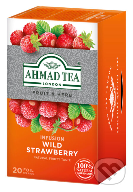 Kávy a čaje: Lesná jahoda (AHMAD TEA). AHMAD TEA, 2015 Kávy a čaje: Lesná jahoda (AHMAD TEA). AHMAD TEA, 2015