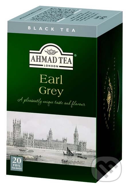 Kávy a čaje: Earl Grey (AHMAD TEA). AHMAD TEA, 2015 Kávy a čaje: Earl Grey (AHMAD TEA). AHMAD TEA, 2015