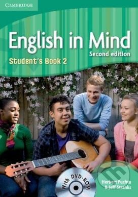 Kniha: English in Mind 2: Student's Book with DVD-ROM (Herbert Puchta a Jeff Stranks). Cambridge University Press, 2010 Kniha: English in Mind 2: Student's Book with DVD-ROM (Herbert Puchta a Jeff Stranks). Cambridge University Press, 2010