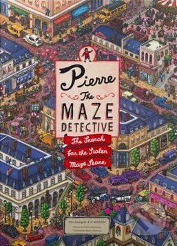 Kniha: Pierre the Maze Detective (Hiro Kamigaki). Laurence King Publishing, 2015 Kniha: Pierre the Maze Detective (Hiro Kamigaki). Laurence King Publishing, 2015