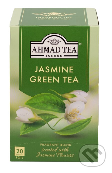 Kávy a čaje: Green Jasmine (AHMAD TEA). AHMAD TEA, 2015 Kávy a čaje: Green Jasmine (AHMAD TEA). AHMAD TEA, 2015