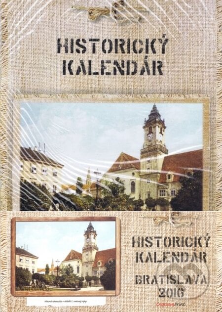 Set: Historický kalendár Bratislava 2016, Cranium Computer, 2015