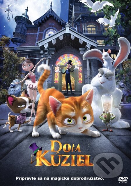 Film: Dom kúziel (Ben Stassen a Jeremy Degruson) (DVD). Bonton Film, 2015 Film: Dom kúziel (Ben Stassen a Jeremy Degruson) (DVD). Bonton Film, 2015