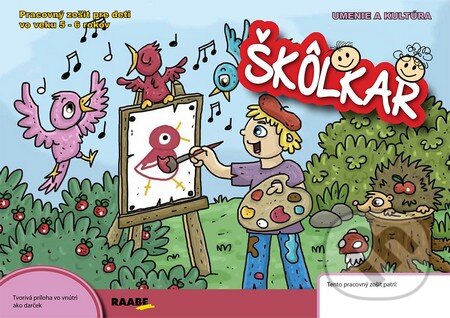Kniha: Škôlkar 5. (Anna Derevjaníková a Renáta Pondelíková). Raabe, 2015 Kniha: Škôlkar 5. (Anna Derevjaníková a Renáta Pondelíková). Raabe, 2015
