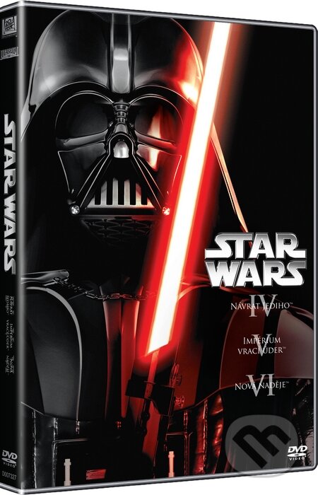Film: Star Wars Trilogie IV, V, VI (Richard Marquand a George Lucas) (DVD). Bonton Film, 2015 Film: Star Wars Trilogie IV, V, VI (Richard Marquand a George Lucas) (DVD). Bonton Film, 2015