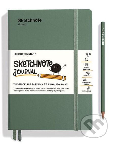 Sketchnote Journal Medium (A5), Olive (Leuchtturm1917). Leuchtturm1917, 2022 Sketchnote Journal Medium (A5), Olive (Leuchtturm1917). Leuchtturm1917, 2022