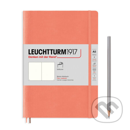 Notebooks Softcover Medium-bellini, plain, LEUCHTTURM1917
