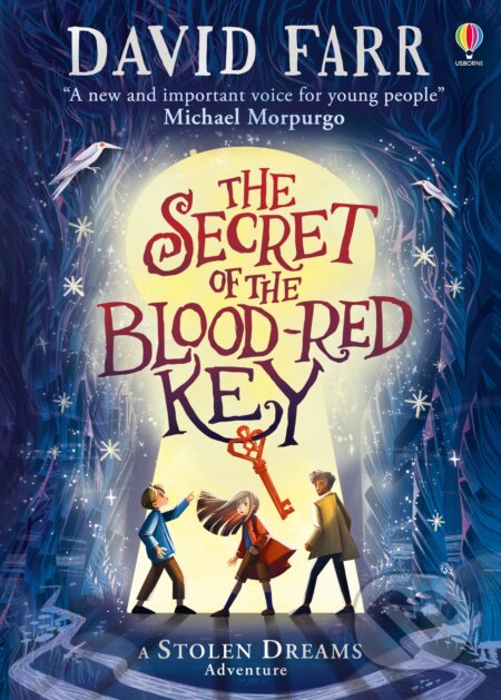 Kniha: The Secret of the Blood-Red Key (David Farr). Usborne, 2023 Kniha: The Secret of the Blood-Red Key (David Farr). Usborne, 2023
