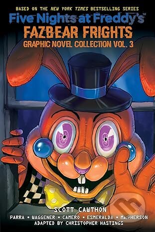 Kniha: Five Nights at Freddy's Fazbear Frights Collection 3 (Scott Cawthon). Scholastic, 2023 Kniha: Five Nights at Freddy's Fazbear Frights Collection 3 (Scott Cawthon). Scholastic, 2023