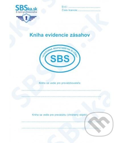 Kniha evidencie zásahov (Tatrapol). Tatrapol, 2023 Kniha evidencie zásahov (Tatrapol). Tatrapol, 2023