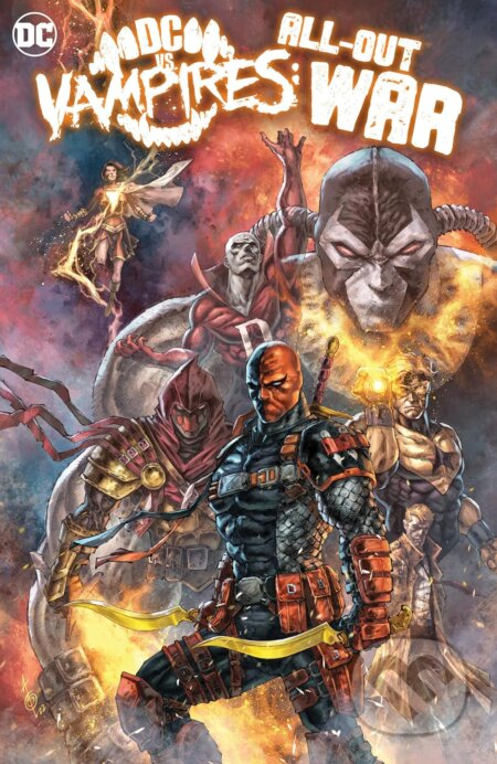Kniha: Dc Vs. Vampires All-out War (Matthew Rosenberg a Alex Paknadel). DC Comics, 2023 Kniha: Dc Vs. Vampires All-out War (Matthew Rosenberg a Alex Paknadel). DC Comics, 2023