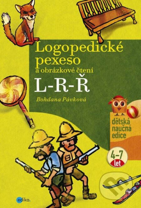 Kniha: Logopedické pexeso a obrázkové čtení (Bohdana Pávková). Edika, 2015 Kniha: Logopedické pexeso a obrázkové čtení (Bohdana Pávková). Edika, 2015