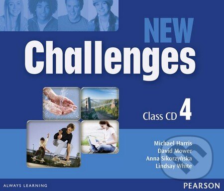 Audiokniha: New Challenges 4 - Class CD (Michael Harris, David Mower, Anna Sikorzyńska a Lindsay White). Pearson, 2013 Audiokniha: New Challenges 4 - Class CD (Michael Harris, David Mower, Anna Sikorzyńska a Lindsay White). Pearson, 2013