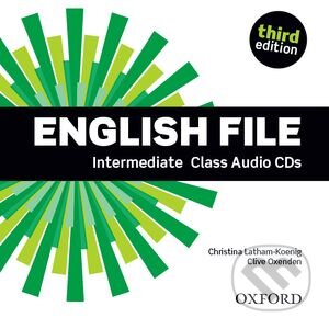 Audiokniha: New English File - Intermediate - Class Audio CDs (Christina Latham-Koenig a Clive Oxenden). Oxford University Press, 2013 Audiokniha: New English File - Intermediate - Class Audio CDs (Christina Latham-Koenig a Clive Oxenden). Oxford University Press, 2013