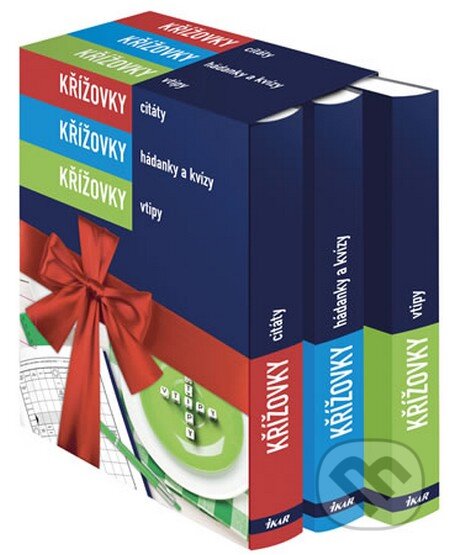Kniha: Křížovky – vtipy, citáty, hádanky a kvízy (Jan Beer). Ikar CZ, 2015 Kniha: Křížovky – vtipy, citáty, hádanky a kvízy (Jan Beer). Ikar CZ, 2015