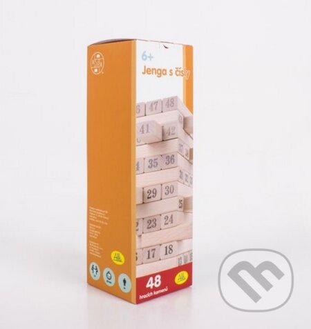 Spoločenská hra: Jenga s číslami (Albi). Albi, 2015 Spoločenská hra: Jenga s číslami (Albi). Albi, 2015