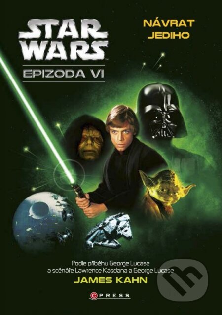 Kniha: Star Wars: Návrat Jediho (George Lucas a James Kahn). CPRESS, 2015 Kniha: Star Wars: Návrat Jediho (George Lucas a James Kahn). CPRESS, 2015