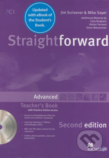 Kniha: Straightforward - Advanced - Teacher's Book (Jim Scrivener a Mike Sayer). MacMillan, 2013 Kniha: Straightforward - Advanced - Teacher's Book (Jim Scrivener a Mike Sayer). MacMillan, 2013