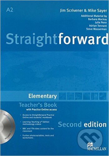 Kniha: Straightforward - Elementary - Teacher's Book (Mike Sayer). MacMillan, 2012 Kniha: Straightforward - Elementary - Teacher's Book (Mike Sayer). MacMillan, 2012