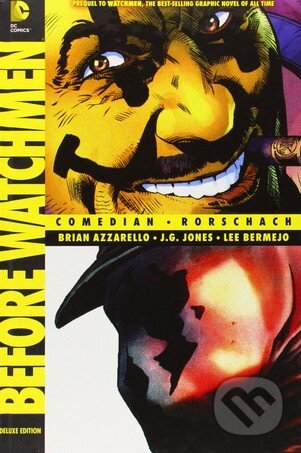 Kniha: Before Watchmen: Comedian / Rorschach (Brian Azzarello). DC Comics, 2013 Kniha: Before Watchmen: Comedian / Rorschach (Brian Azzarello). DC Comics, 2013