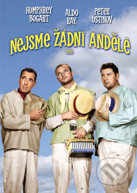 Film: Nejsme žádní andělé (1955) (Michael Curtiz) (DVD). Magicbox, 2023 Film: Nejsme žádní andělé (1955) (Michael Curtiz) (DVD). Magicbox, 2023