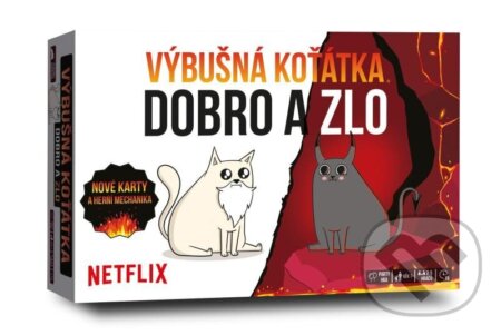 Společenská hra: Výbušná koťátka: Dobro a zlo (ADC BF). ADC BF, 2023 Společenská hra: Výbušná koťátka: Dobro a zlo (ADC BF). ADC BF, 2023