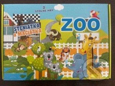 Společenská hra: ZOO / Šteniatka a mačiatka - 2 stolné hry (O-press). O-press, 2023 Společenská hra: ZOO / Šteniatka a mačiatka - 2 stolné hry (O-press). O-press, 2023
