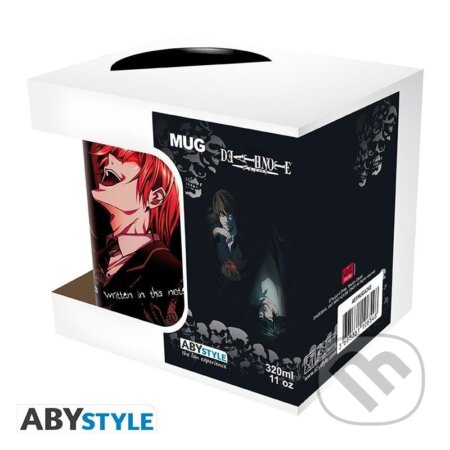 Death Note Keramický hrnček 320 ml - Deadly Couple (ABYstyle). ABYstyle, 2023 Death Note Keramický hrnček 320 ml - Deadly Couple (ABYstyle). ABYstyle, 2023