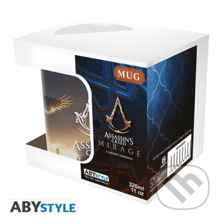 Assassin´s Creed Keramický hrnček 320 ml - Basim and eagle Mirage (ABYstyle). ABYstyle, 2023 Assassin´s Creed Keramický hrnček 320 ml - Basim and eagle Mirage (ABYstyle). ABYstyle, 2023