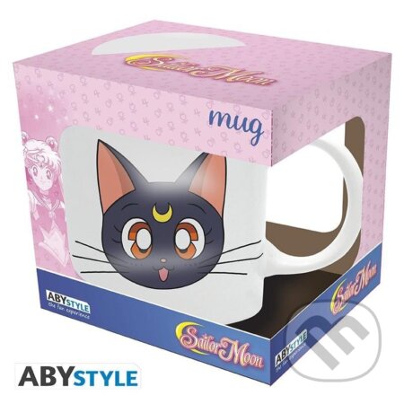 Sailor Moon Keramický hrnček 320 ml - Luna a Artemis (ABYstyle). ABYstyle, 2023 Sailor Moon Keramický hrnček 320 ml - Luna a Artemis (ABYstyle). ABYstyle, 2023