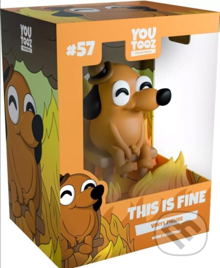Meme figúrka - This is Fine 10 cm (Youtooz) (Youtooz). Youtooz, 2023 Meme figúrka - This is Fine 10 cm (Youtooz) (Youtooz). Youtooz, 2023