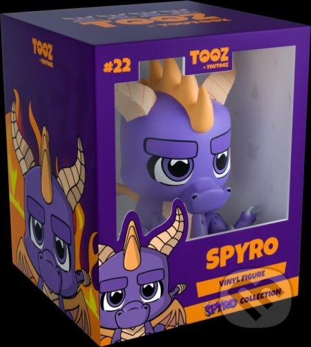 Spyro figúrka - Spyro Unimpressed 10 cm (Youtooz) (Youtooz). Youtooz, 2023 Spyro figúrka - Spyro Unimpressed 10 cm (Youtooz) (Youtooz). Youtooz, 2023